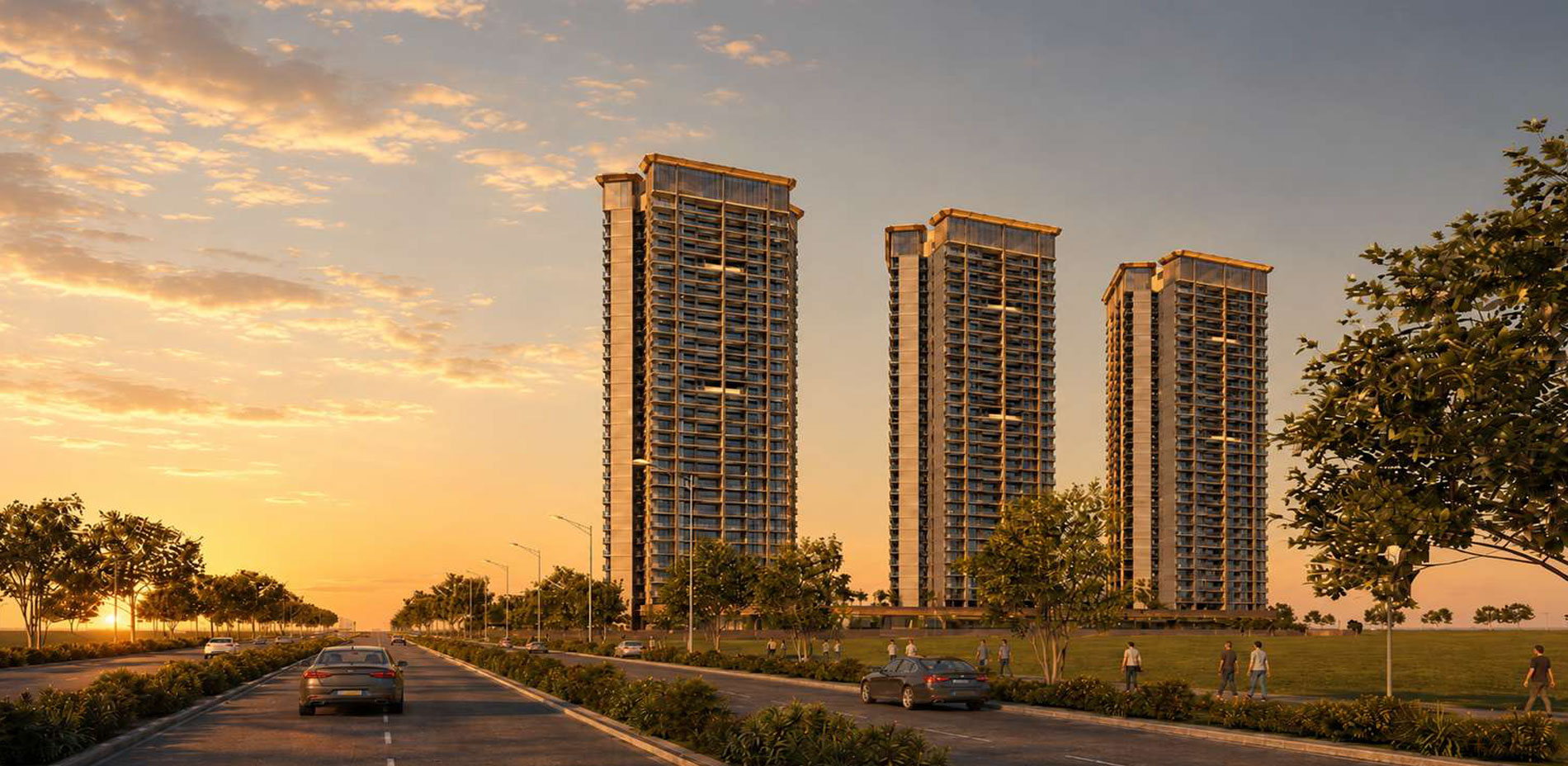 Luxury residential towers